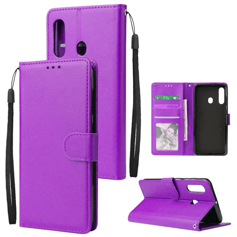 Leather Folio Wallet Case for Samsung Galaxy A10e / A20e Leather Folio Wallet Case for Samsung Galaxy A10e / A20e